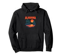 Ciondolo del Sud dell'Alabama Pride Felpa con Cappuccio