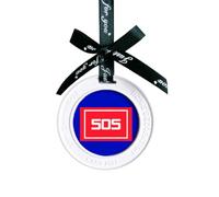 Ciondolo di emergenza SOS Poster Art Deco Fashion Ornamento Charm Aromaterapia