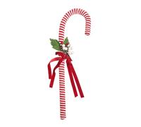 Ciondolo di Natale - ornamento degli arazzi di Canna con canconi di Natale | ornamenti e bianchi per la casa, l'albero, il caffè, l'hotel