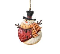 Ciondolo di neve di Natale, facile impiccagione, 1 pezzo, decorazioni colorate inverno, decorazioni per il pupazzo degli alberi festosi, affascinanti, per soggiorni o corridoi
