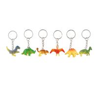 Ciondolo dinosauro in plastica 7 cm, mix di tipi