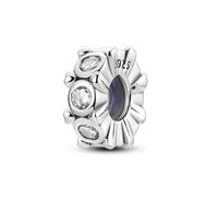 Ciondolo distanziatore a forma di cuore con scritta "I Love You", in argento Sterling 925, compatibile con braccialetti Pandora