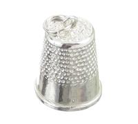 Ciondolo ditale in argento sterling .925 x 1 ditali Ciondoli ditali ditale