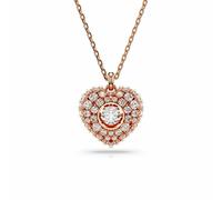 Swarovski Collier Hyperbola coeur rosé