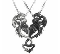 Ciondolo Draconico Alchemy Gothic 2 Collane Interconnesse O Separate P811
