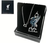 Ciondolo E Collana In Argento Sterlingo Liverpool FC - Gioielli LFC