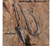 Ciondolo elegante, e unico. Il suo design lo rende per l'uso e le feste. Un regalo Valentino/ del Ringraziamento per il tuo ragazzo. Un accessorio versatile per tutto l', questa collana minimalista