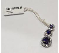 CIONDOLO ELEGANTE TONDO A GRADAZIONE CON ZIRCONI COLORATI E CRYSTAL (PRP0076...)