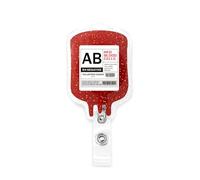Ciondolo fatto a mano alla moda per borsa con struttura acrilica portachiavi accessorio adatto per gli appassionati di assistenza sanitaria infermiera clip distintivo