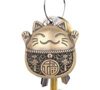 Ciondolo Gatto Porta| Charm Zaino Decorativo | Ornamento Borsa Prosperità per Capodanno Cinese Ricerca Spirituale | Passanti Zip Valigie Occasioni Speciali Feste Compleanno Serate