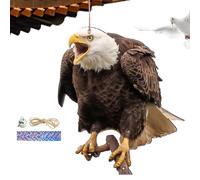 Ciondolo generico degli uccelli espulsi - Generic Farm Protector Bird Scare, Gufo Scarecrow Bird Repeller Pendant | Decorativo e sigillato