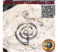 Ciondolo in Argento 925‰ Cho Ku Rei - primo simbolo del sistema Reiki di Usui