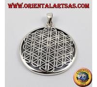 Ciondolo in argento 925 ‰ Fiore della Vita