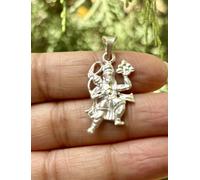 Ciondolo in argento 999 Lord Hanumana Hanuman, protezione malocchio, medaglio...