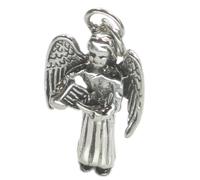 Ciondolo in argento sterling angelo .925 x 1 ciondoli angeli santi