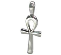 Ciondolo in argento sterling Ankh .925 x 1 ciondoli Egypt Cross Life