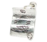Ciondolo in argento sterling licenza di matrimonio .925 x 1 ciondoli matrimonio