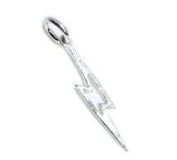 Ciondolo in argento sterling Lightning Bolt .925 x 1 charm Storm & Weather