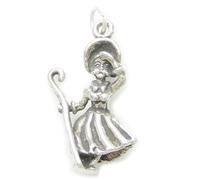 Ciondolo in argento sterling Little Bo Peep .925 x 1 ciondoli con filastrocca