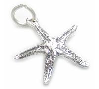 Ciondolo in argento sterling stella marina .925 x 1 ciondoli spiaggia e stella m