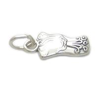 Ciondolo in argento sterling Vento d'inverno .925 x 1 Ciondoli per il freddo