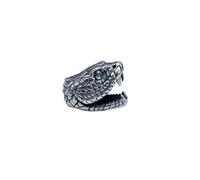 Ciondolo in ottone con testa di serpente e pitone, per la creazione di gioielli, accessori fai da te per la creazione di gioielli, strumenti fai da te per attività all'aperto, cordino in paracord