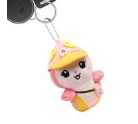 Ciondolo in peluche per borsa a mano ciondolo borsa animale ciondolo a forma di serpente timido cartone animato - carino ciondolo borsa portatile ciondolo borsa imbottita per borse scolastiche mo