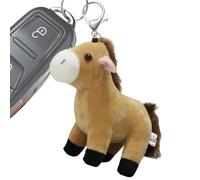 Ciondolo in peluche, portachiavi in peluche - Cavallo del fumetto di peluche, portachiavi con ciondolo vivace e carino per borse, telefoni, #1, Se référer au descriptif