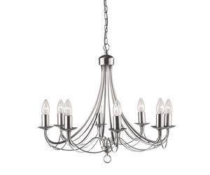 Ciondolo Maypole 8Lt - Metallo argentato satinato