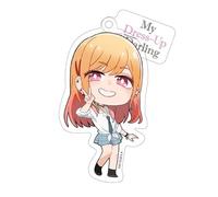Ciondolo My Dress-Up Darling: Marin - Chibi Style - Acrilico - 8 cm, bianco