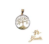 Ciondolo ORO 18KT Albero della Vita in ORO BICOLORE 18KT 750% List 255€