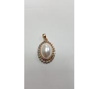 CIONDOLO OVALE CABOCHON E GIRO STRASS (MFP0065, MFP0066)