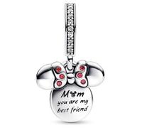 Pandora Splendido charm bicolore per mamma Minnie Disney 782615C01