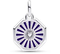 CHARM MEDALLION GALAXY HEART DONNA PANDORA ME