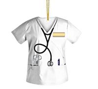 Ciondolo per auto in acrilico - Ornamento per riflettore retrovisore automatico da 5 cm, Accessorio per veicolo stampato trasparente | Decorazione interna per portachiavi zaino Auto retrovisore Manigl