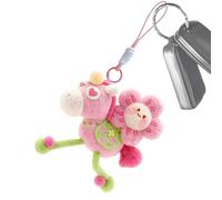Ciondolo per borsa di peluche per | 2026 Decorazione portafortuna per Capodanno cinese,ornamento animale imbottito | Per adulti famiglia amici portafoglio felice pendolarismo viaggi