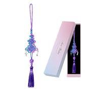 Ciondolo per Cellulare con Nappa in Seta, Phone Charm Decorativo, Charm per Borsa e Portachiavi Donna, Decorazione per Specchietto Retrovisore Auto Fatta a Mano, Idea Regalo per Amanti della Musica