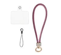 Ciondolo Per Cellulare - Cordino Per Cellulare Con Strass | Cinturino Da Polso Per Telefono In Stile Breve | Cordino Da Polso Breve Con Diamanti, Consulte la descripción, Vedere la descrizione, Unisex