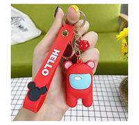 Ciondolo per cellulare stereo carino dinosauro portachiavi portachiavi panda koala volpe multiplo portachiavi portachiavi cartoon mobile sacchetto del telefono mobile ciondolo divertente Kit ciondolo