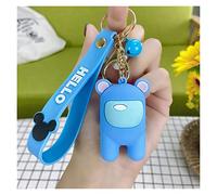 Ciondolo per cellulare stereo carino dinosauro portachiavi portachiavi panda koala volpe multiplo portachiavi portachiavi cartoon mobile sacchetto del telefono mobile ciondolo divertente Kit ciondolo