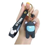Ciondolo per cellulare stereo carino dinosauro portachiavi portachiavi panda koala volpe multiplo portachiavi portachiavi cartoon mobile sacchetto del telefono mobile ciondolo divertente Kit ciondolo
