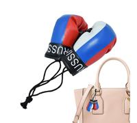 Ciondolo per guantoni da boxe, ciondolo per borsa da boxe realistico | rimorchio da boxe, accessorio per auto, da collezione, in miniatura, decorazione per la casa, urlo
