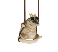 Ciondolo per specchietto retrovisore per auto, ciondolo a forma di coccodrillo, divertente accessorio per auto da appendere, grazioso accessorio per specchietto retrovisore, decorazione per interni