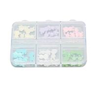 Ciondolo per unghie a forma di orso Resina Leggero Delicato Versatile Modello a forma di orso carino Decorazione per unghie Arte fai te per manicure Nail art Design 6 colori 1