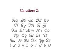 Ciondolo piastrina in argento con incisione personalizzata , scegli la tua frase