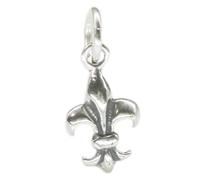 Ciondolo piccolo Fleur De Lis in argento sterling .925 x 1 ciondoli scout