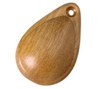 Ciondolo Portachiavi A Forma Di Goccia D'acqua Ornamento in Legno Piccolo Intagliato Decorazione Fai Da Te Creativo Figura Adorabile Artigianato