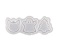 Ciondolo portachiavi argilla cioccolato silicone mano che fa gadget 5 stampi per ciondoli in silicone per resina