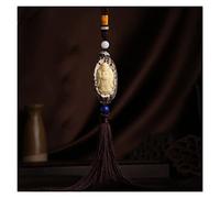 Ciondolo Portafortuna L'interno Dell'auto Ciondolo Auto Seme Mille Occhi Bodhi Intarsiato Guanyin Bodhisattva Ciondolo Portafortuna Regalo (Color : 9#)