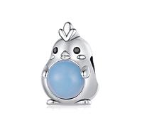 Ciondolo pulcino in argento sterling 925 adatto per collana con bracciale Pandora